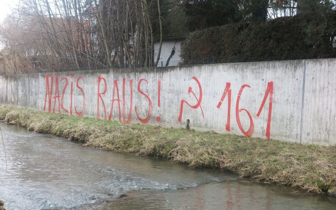 Viel diskutierte Schmierereien